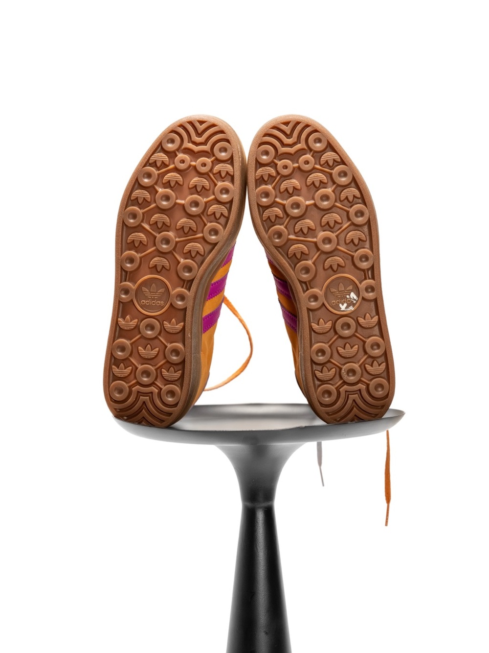 adidas Gazelle Platform Sneakers in Orange and Purple - Picture 3 of 6